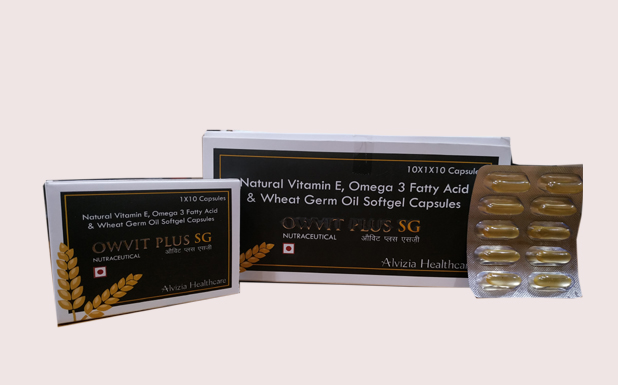 Natural Vitamin E, Omega 3 Fatty Acid & Wheat Germ Oil